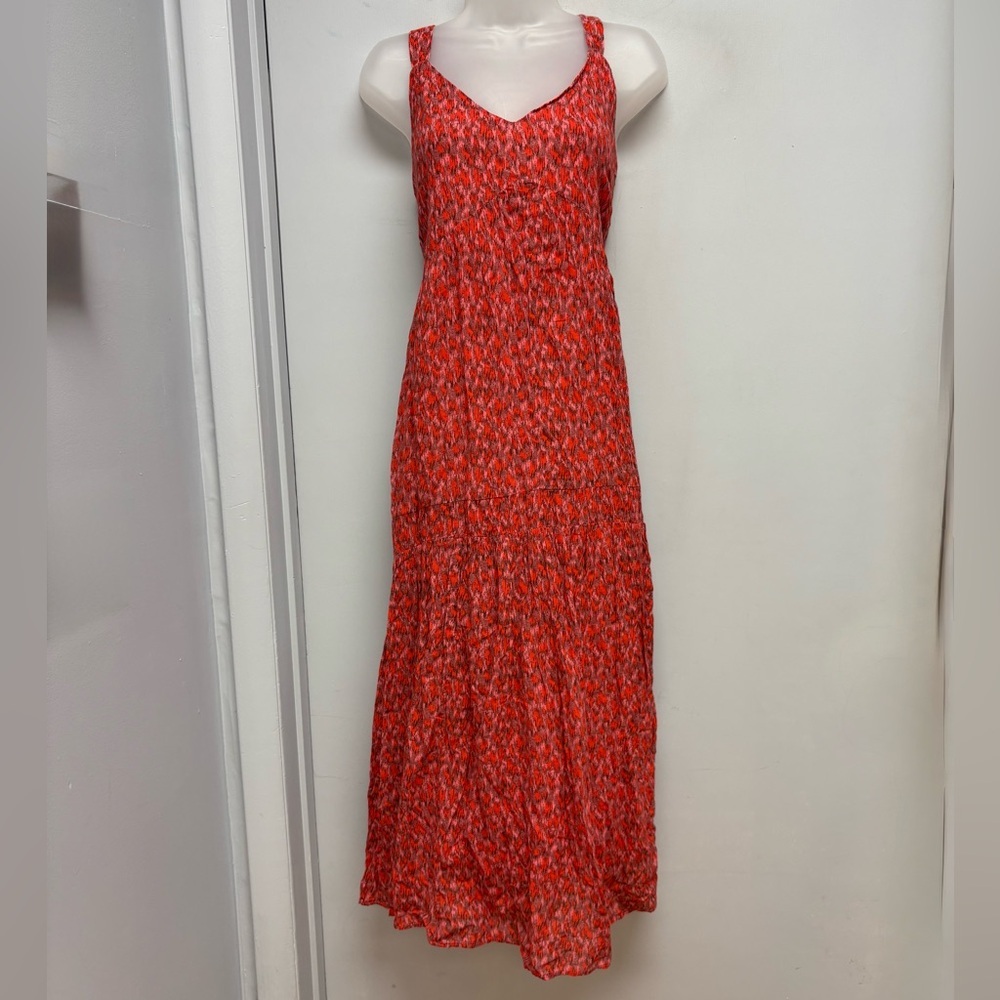 Joie “Tea Rose” Smocked Cotton Maxi Dress – Size Large – NWT $248